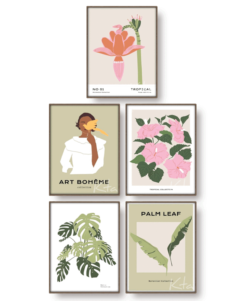 Галерея мода Картины Abstract Prints 3 #1